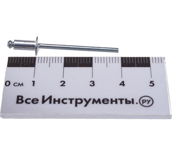 Заклепка вытяжная алюминий/сталь (4x8 мм; 1000 шт) Метизный двор 4607173907011