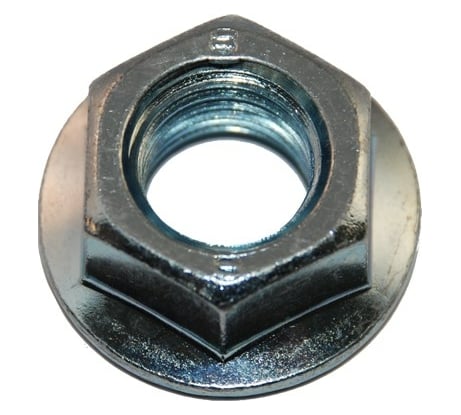 Самостопорящаяся гайка с фланцем Метизный двор M4 DIN 6923, 200 шт. 4607159067685