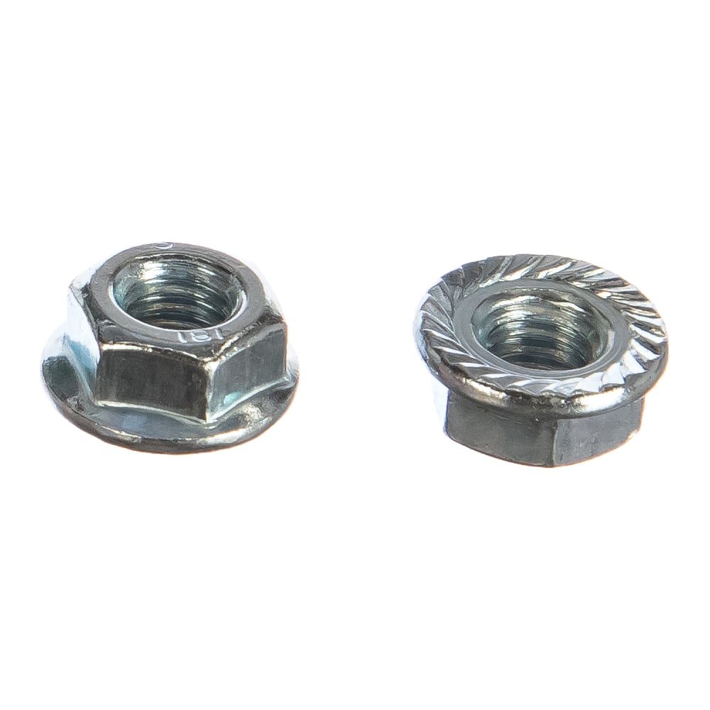 Самостопорящаяся гайка с фланцем Метизный двор M6 DIN 6923. 20 шт ...