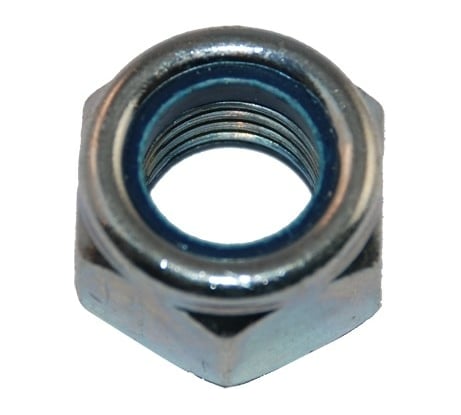 Самостопорящаяся гайка с нейлоновым кольцом Метизный двор M8 DIN 985, 100 шт. 4607159067609