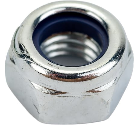 Самостопорящаяся гайка с нейлоновым кольцом Метизный двор M8 DIN 985. 12 шт. 4607173902863