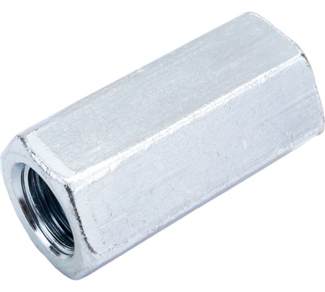 Соединительная гайка Метизный двор М20х60 DIN 6334, 10 шт. 4690441028044