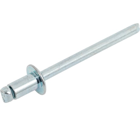 Заклепка вытяжная сталь/сталь (1000 шт; 4x6 мм) Метизный двор 4690441026743