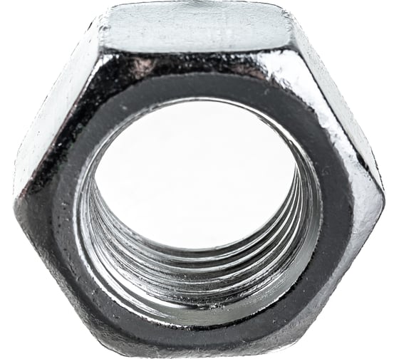 Шестигранная гайка Метизный двор M22 DIN 934, 25 шт. 4607159067548