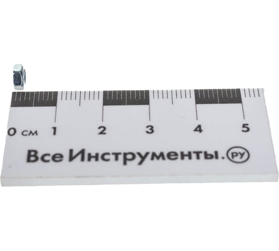 Шестигранная гайка Метизный двор M3 DIN 934, 1000 шт. 4607159067432