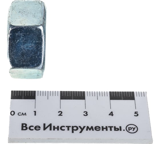 Шестигранная гайка Метизный двор M20 DIN 934, 25 шт. 4607159067531