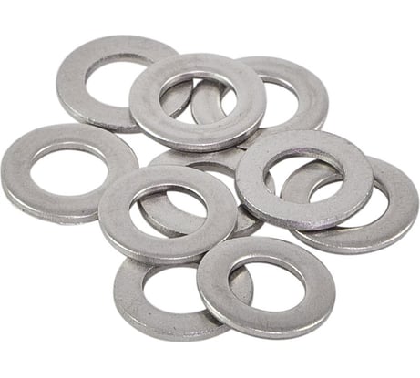 Шайба Insparion DIN 125 плоская, нержавеющая А2, М4, 50 шт. С1-00001418