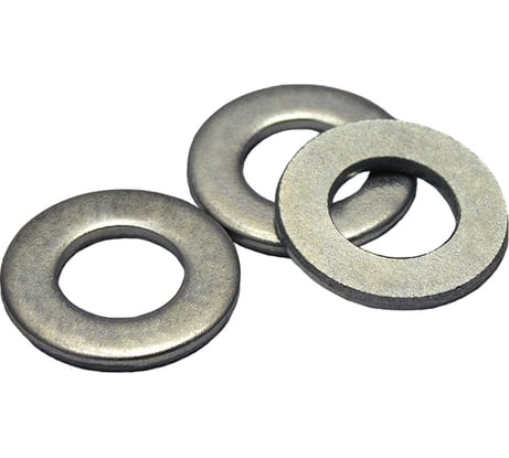 Шайба Insparion DIN 125 плоская, нержавеющая А2, М4, 10 шт. С1-00001417