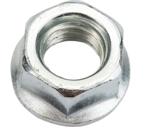 Самостопорящаяся гайка с фланцем Метизный двор M12 DIN 6923, 100 шт. 4607159067739