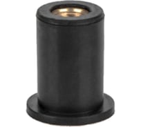 Резьбовая заклепка КРЕП-КОМП неопреновая М4 L12,6 цилиндрический бортик, МОСКРЕП (50 шт.) зрнц4м