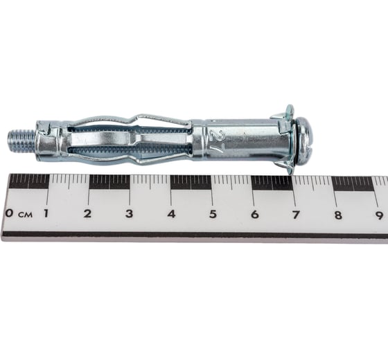 Дюбель Молли для пустотелых конструкций Метизный двор Molly M6x65/27, 50 шт. 4690441003300