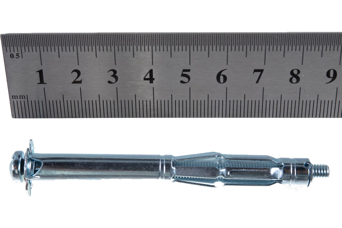 Дюбель Молли для пустотелых конструкций Метизный двор Molly M5x80/45 ...