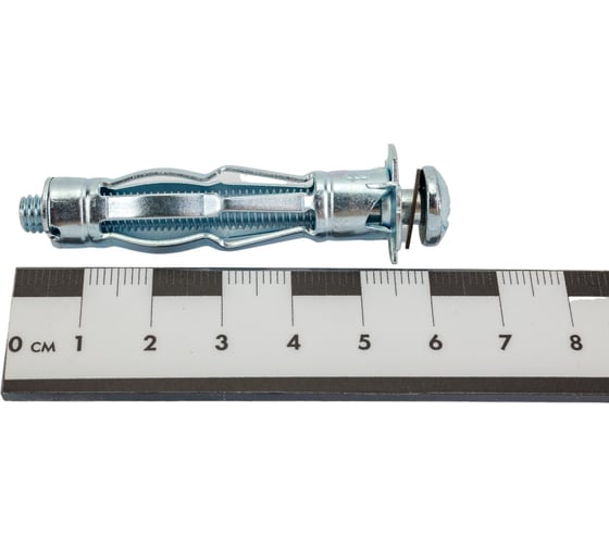 Дюбель Молли для пустотелых конструкций Метизный двор Molly M6x52/16, 3 шт. 4607173902351