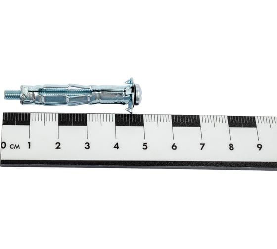 Дюбель Молли для пустотелых конструкций Метизный двор Molly M4x38/16, 6 шт. 4607173902320