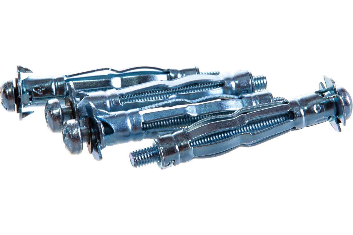 Дюбель Молли для пустотелых конструкций Метизный двор Molly M5x52/16, 4 ...