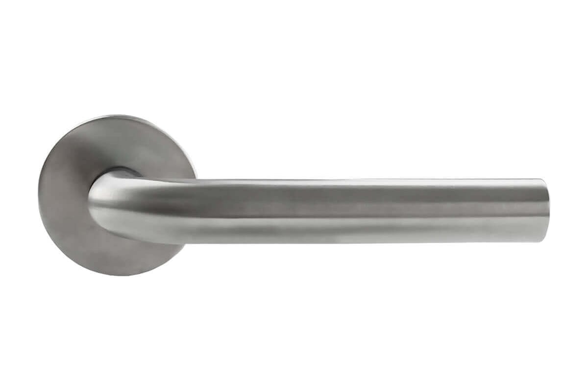 Дверная ручка Marlok h-0201-inox нержавеющая сталь 019863 - выгодная ...