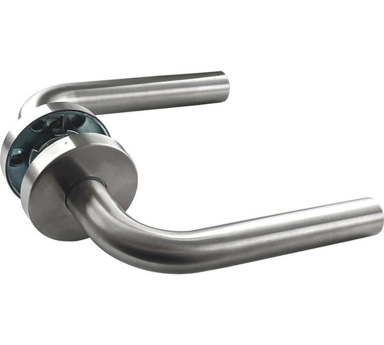 Дверная ручка Marlok h-0201-inox нержавеющая сталь 019863