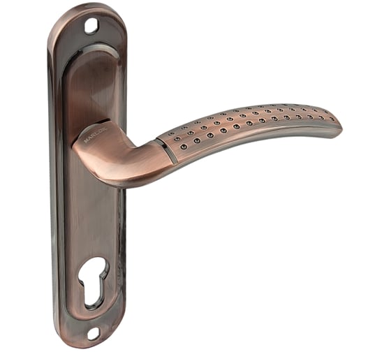 Ручка на планке Marlok hd-85112c-l23 ac (медь) 023614