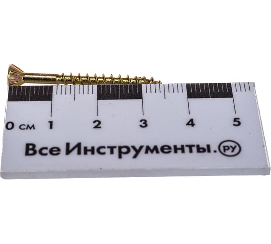 Шуруп fischer FTF-ST 3,5х35 YZP, 200 шт. 660101