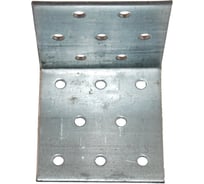 Крепежный равносторонний уголок Метизный двор KUR-40х40х140, 4690441004154