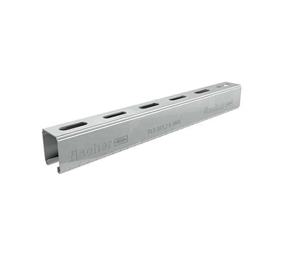 Монтажная шина Fischer FLS 37х1,2-2m, 37x31, 1 шт. 538757