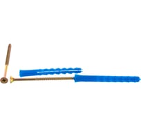 Пакет дюбель РДК Метизный двор 6х60мм + шуруп 4х70мм 10 шт. 4607173902160