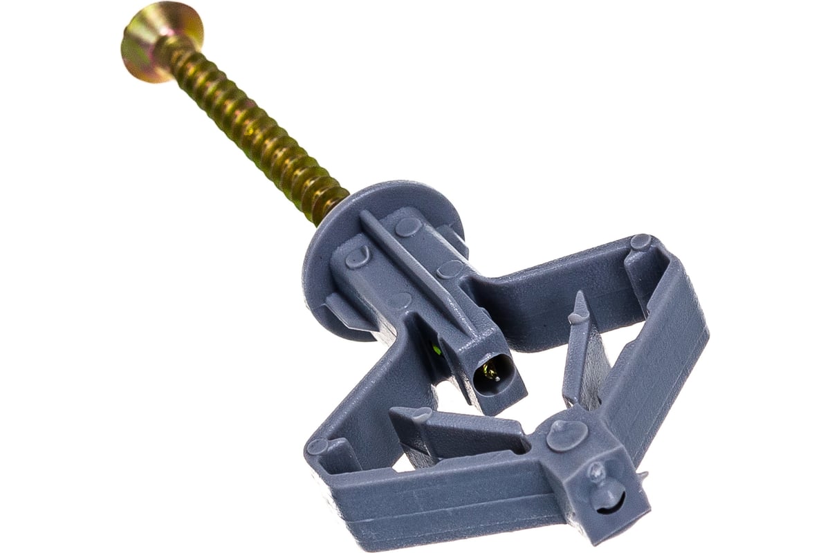 Пакет дюбель Бабочка Метизный двор 10х50 с шурупом 4х60 5 шт ...