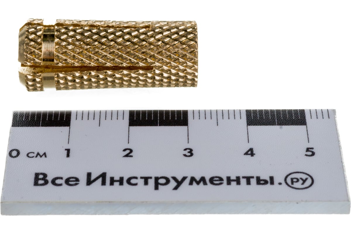 Купить Забивной латунный анкер Метизный двор M10/12x35, 50 шт ...