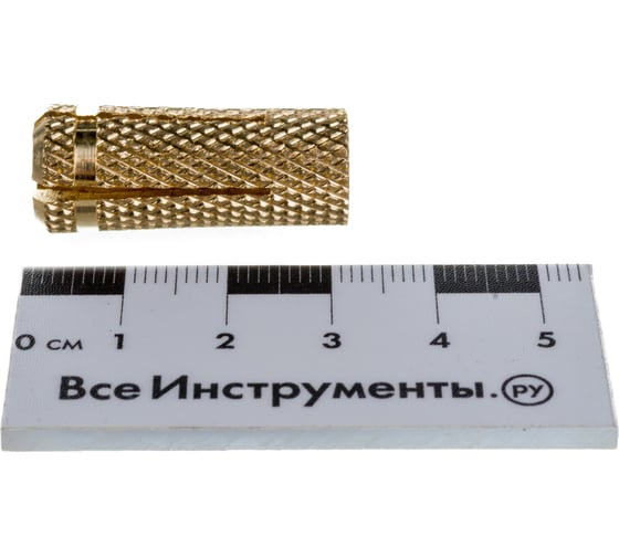 Забивной латунный анкер Метизный двор M10/12x35, 50 шт. 4690441030801