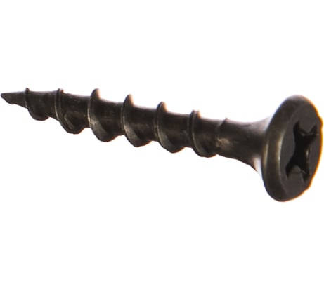 Саморез по дереву для ГКЛ Метизный двор 3,5х25, крупная резьба, оксидированный 1 кг 4690441020482