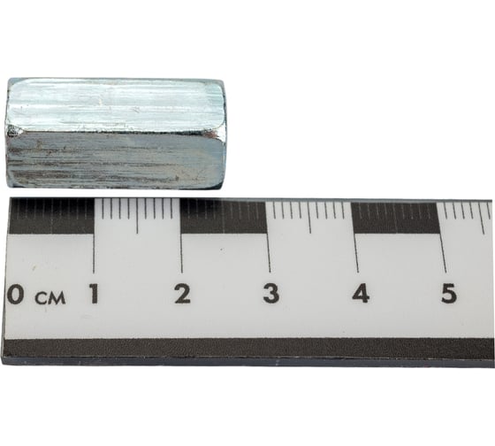 Соединительная гайка Метиз-Эксперт М8 оц DIN 6334 уп. 200 шт. 00-00012453