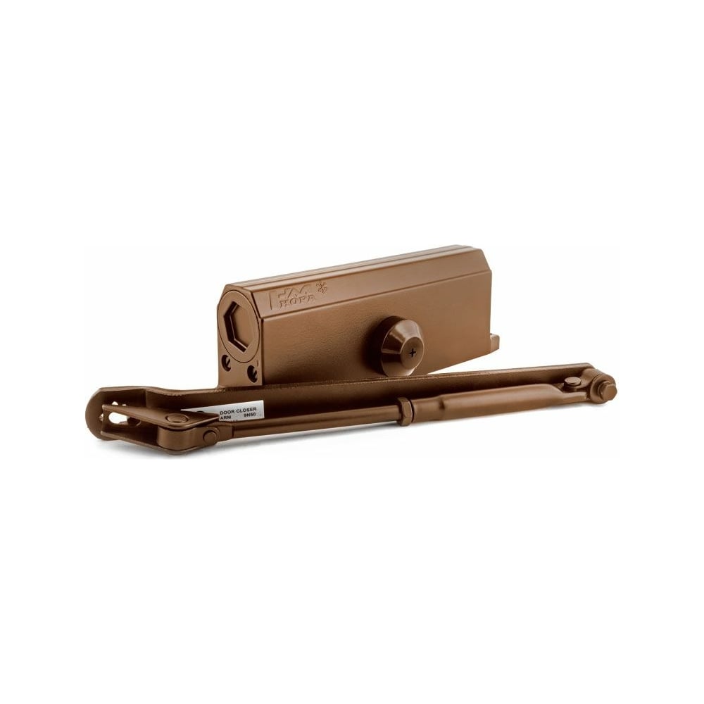 Доводчик НОРА-М №4S до 150 кг коричневый 15888 - выгодная цена, отзывы ...