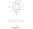 Накладки на цилиндр Code Deco DP-C-14-CFM 27225 2