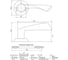 Дверные ручки Code Deco H-14023-A-NIS 27189 3