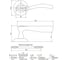 Дверные ручки Code Deco H-14044-A-NIS/CR 27206 2