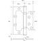 Накладная петля APECS 100х75х2,5-B2-Steel-CRM 23222 4