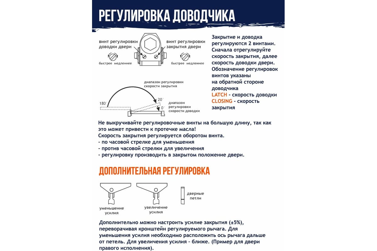 Доводчик НОРА-М №3s F бол. до 80 кг сер. 13721 - выгодная цена, отзывы,  характеристики, 1 видео, фото - купить в Москве и РФ