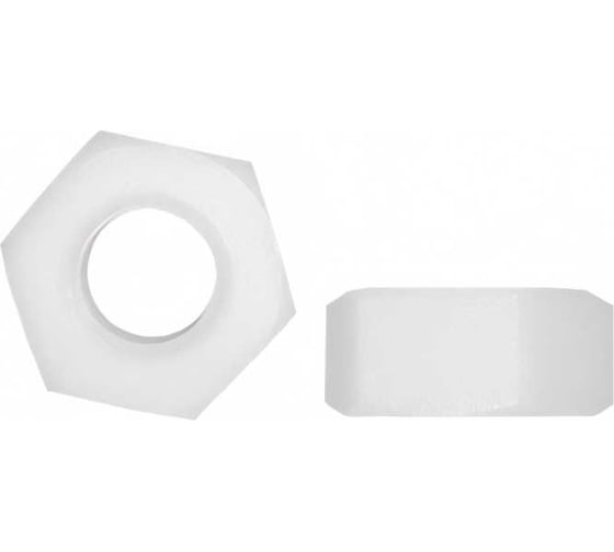 Шестигранная гайка DINFIX DIN 555, М 8, полиамидная (пластиковая), 2 шт. 00-0004011
