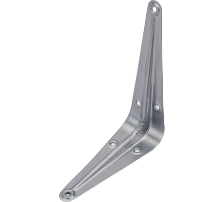 Уголок для полок НОРА-М сереб.-125х100 4х5 5567