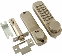 Кодовый замок НОРА-М 101 с фикс. мат. никель 7318