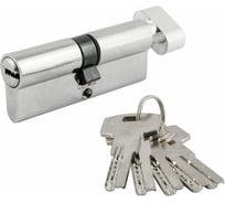 Цилиндровый механизм НОРА-М ЕСО Z ЛПВ-80 40-40 хром Х 15550