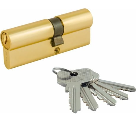 Цилиндровый механизм НОРА-М ЕСО Z Л-80 45-35 латунь 15331