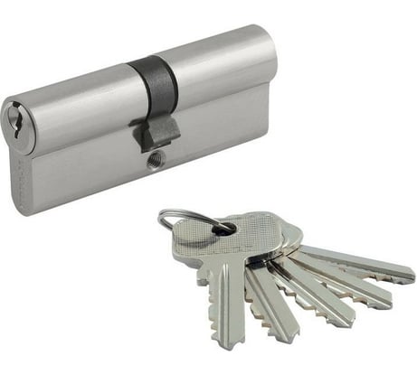 Цилиндровый механизм НОРА-М ЕСО Z Л-80 40-40 хром Х 15283