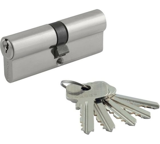 Цилиндровый механизм НОРА-М ЕСО Z Л-80 40-40 хром Х 15283