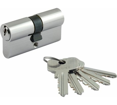 Цилиндровый механизм НОРА-М ЕСО Z Л-60 30-30 хром Х 15203