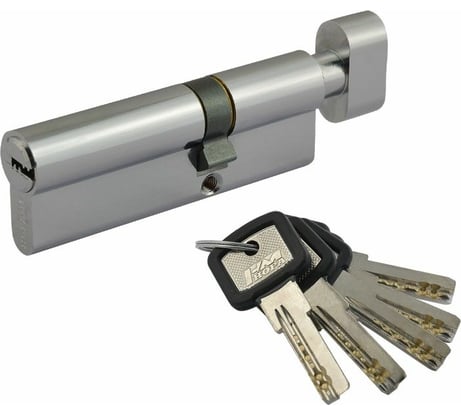 Цилиндровый механизм НОРА-М ЛПУВ-90 55-35в хром 11436