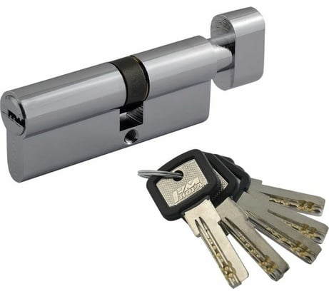 Цилиндровый механизм НОРА-М ЛПУВ-80 45-35в хром Х 12695