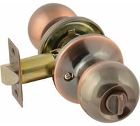 Межкомнатная защелка НОРА-М ЕСО стар. медь ЗШ-03-Э фикс. 13746