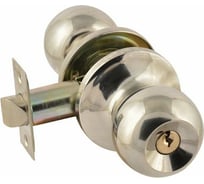 Межкомнатная защелка НОРА-М ЕСО хром ЗШ-01-Э ключ/фикс. 13742