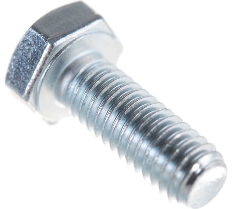 Болт Стройметиз М6х16 DIN 933, класс прочности 8.8, цинк уп. 100 шт. 3021213